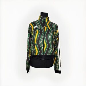Adidas x Farm Rio Track Jacket Small NWT Green Yellow
